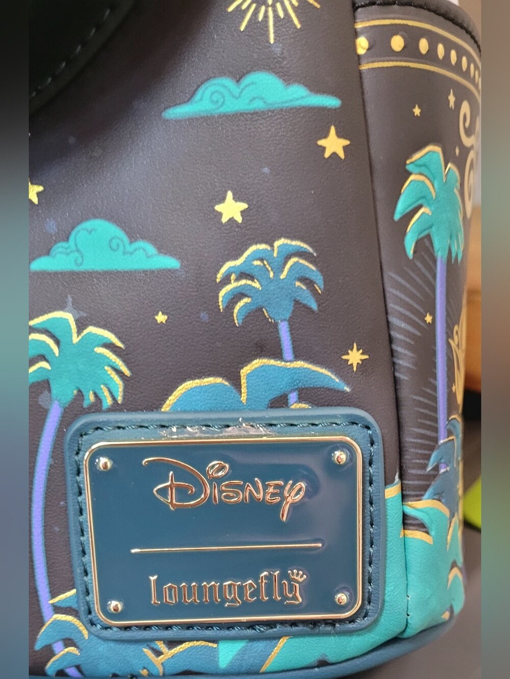 Loungefly Aladdin Exclusive Princess Jasmine Moonlit Palace Mini Backpack - Picture 2 of 8